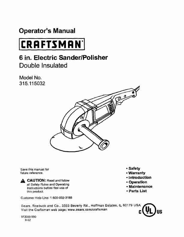 Craftsman Sander 315 115032-page_pdf